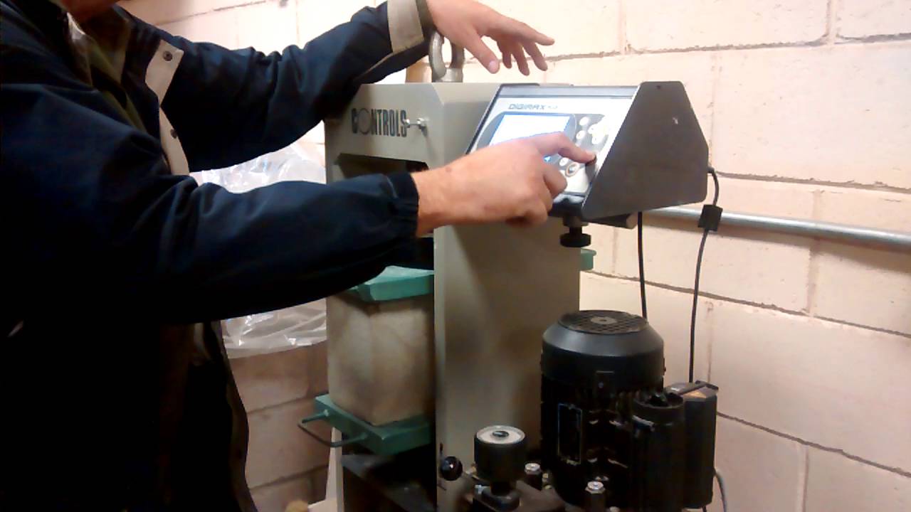 PRUEBA DE COMPRESION: block 15x20x40 1/2 - YouTube