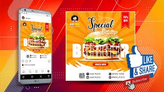 Membuat Desain Konten menarik Instagram di Photoshop