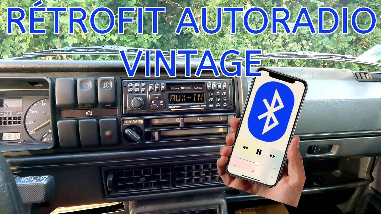 Autoradio Blaupunkt Vintage BLUETOOTH - Équipement auto