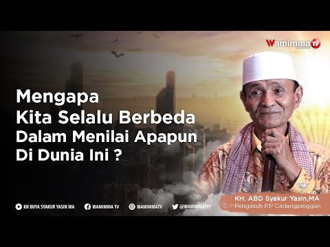 Video: Mengapa kita menilai?