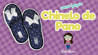 COMO FAZER CHINELO DE PANO - @avimortecidos