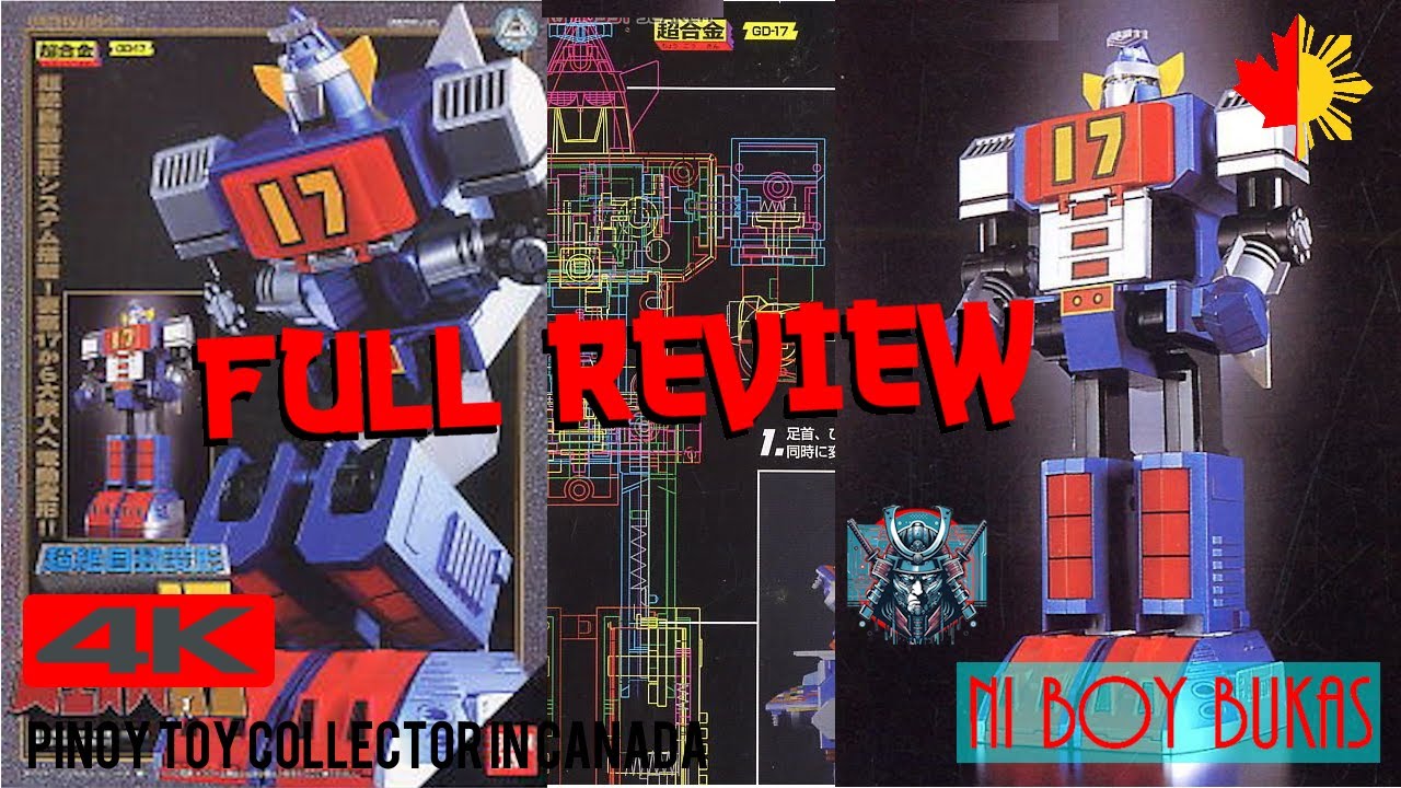 ソテツ Chogokin GD-17 Daitetsujin 17 Figure Transcendence Automatic