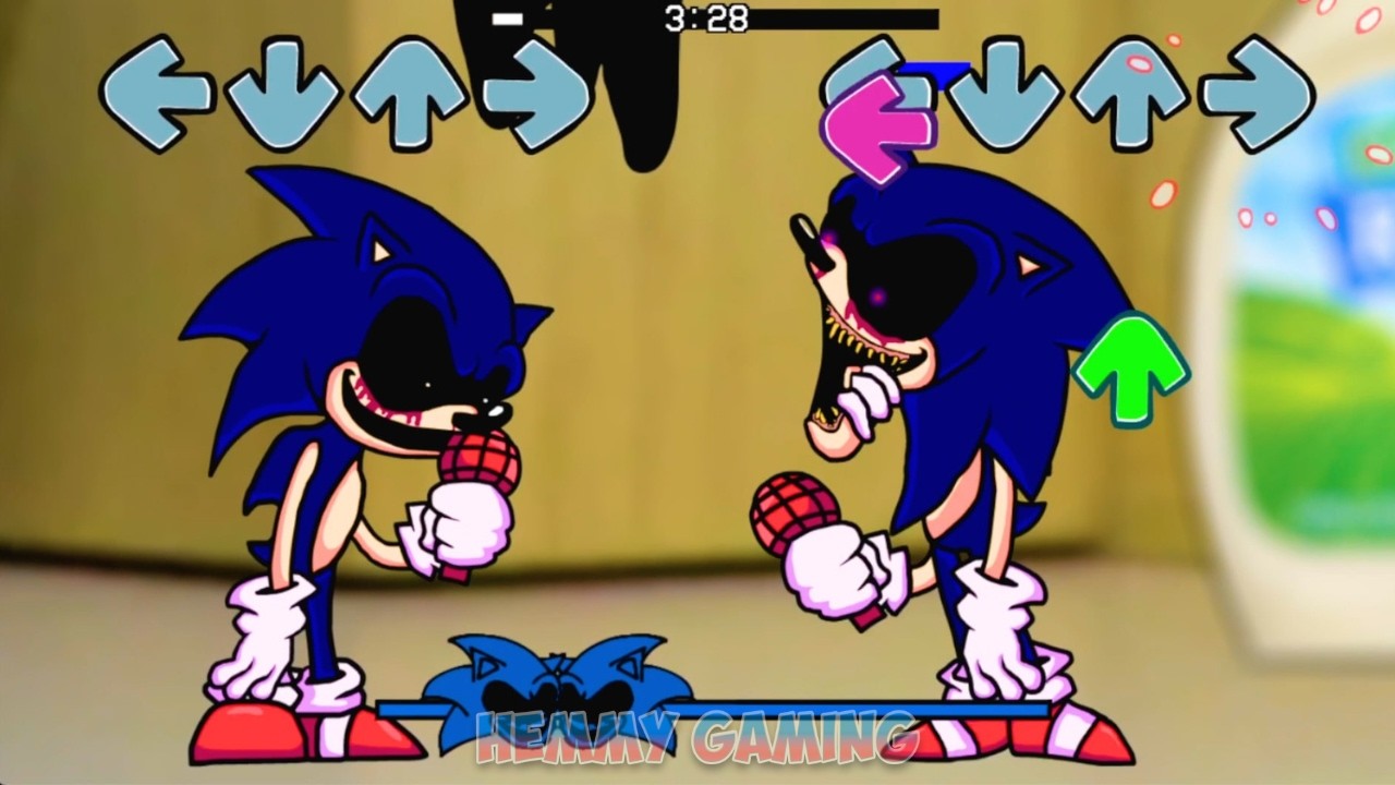 FNF Sonic.Exe but only Rewrite ALL PHASES Sings Sliced Pibby | Annoying Orange Sonic Frontiers