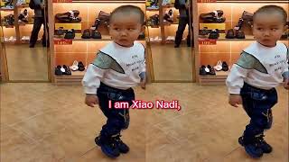 At the request of fans, small Nadi in the shoe store, dancing square shuffle