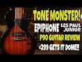 Epiphone Les Paul Junior - P90 Guitar Review - Inspired By Gibson