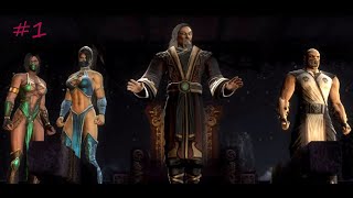 Mortal Kombat 9 Прохождение ▶ Начало турнира #1