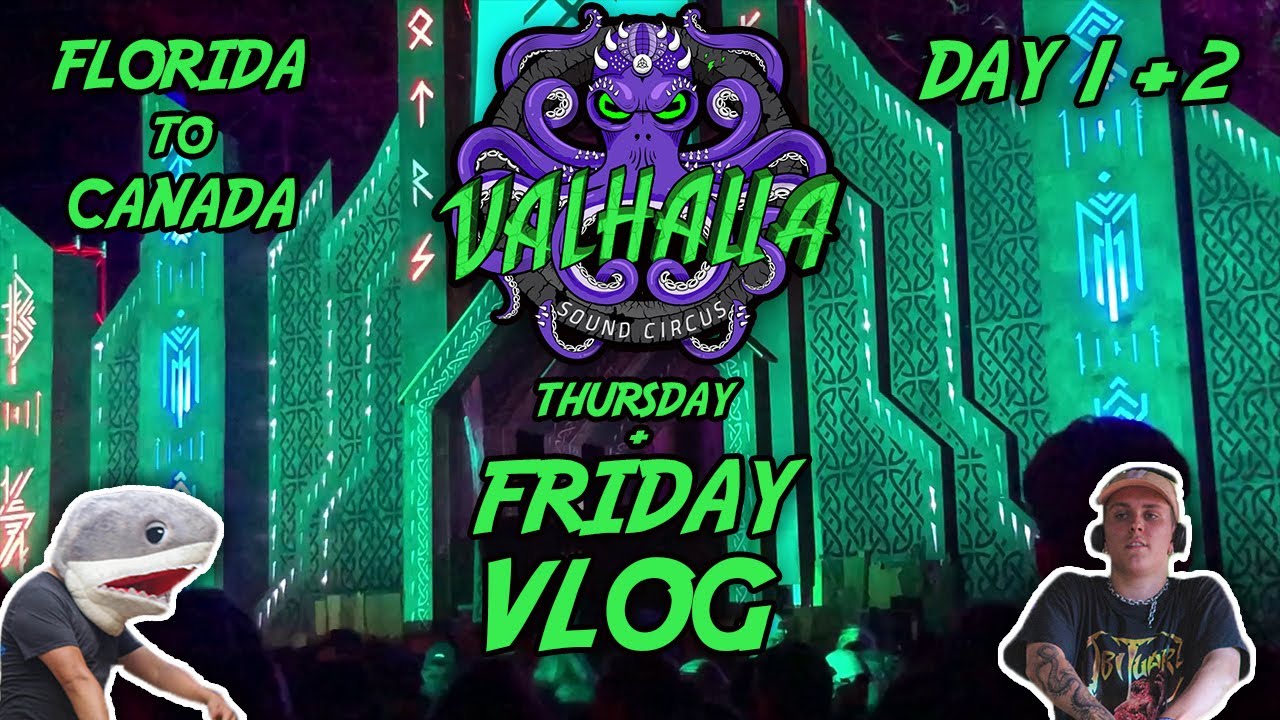 JOURNEY TO VALHALLA SOUND CIRCUS VLOG | Thursday + Friday