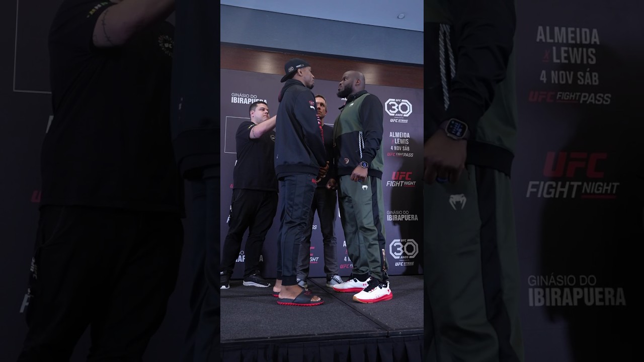 🔥 Первая битва взглядов Алмейды и Льюиса перед 