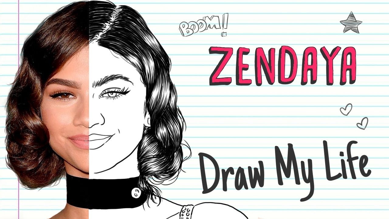 Draw So Cute Zendaya at John Halliburton blog