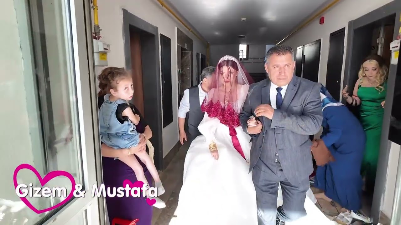 Gelin, Kuşak Bağlama, Baba Evinden Gelin Çıkmak | Gizem&Mustafa |