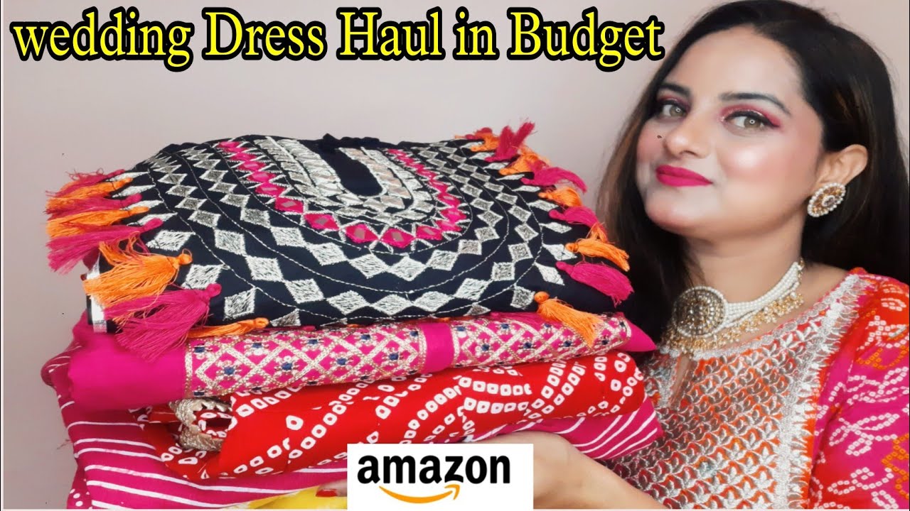 Amazon Wedding dress haul 💞💞 partywear haul 💞💞 Amazon Haul 💞💞 starting ...