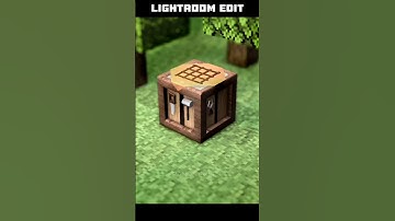 I MADE A CRAFTING TABLE IN PRISMA 3D #3dmodeling #gaming #gameplay #pandapixels #prisma3d #minecraft
