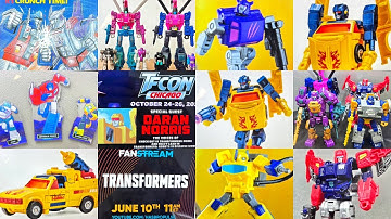 Amazing Scorch & shattered glass shockwave figures revealed. New transformers AOTP figure images