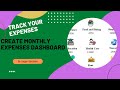 Monthly Expenses Dashboard in Excel | Automated Expenses Tracker Software in Excel | Excel Dashboard