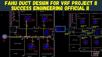 FAHU duct designing for VRF Project II FRESH AIR HANDLING UNIT DUCT DESIGN II REAL PROJECT II