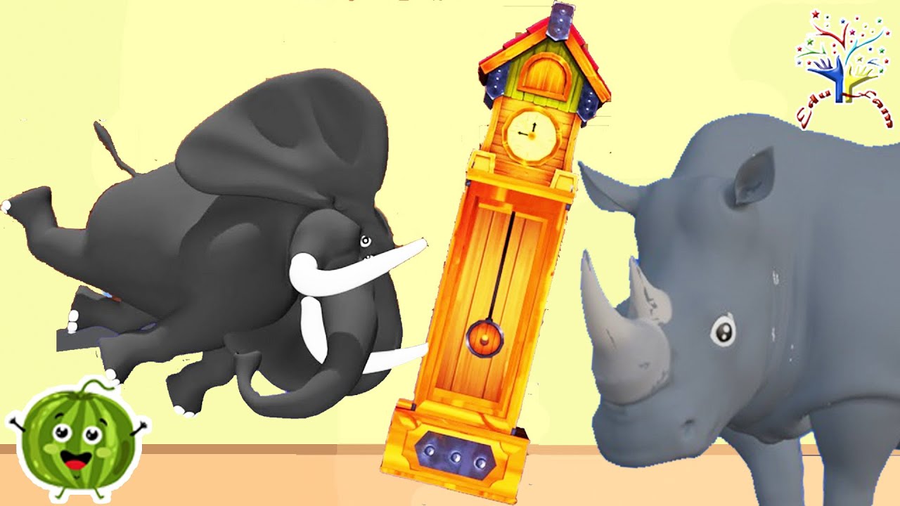 Hickory Dickory Dock: Most Viewed! ⏰🐭 AI40AI68 | EduFam Compilation