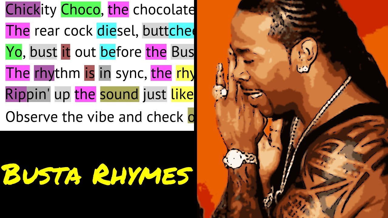 Busta Rhymes on "Scenario" (Verse 5) Rhymes Highlighted YouTube