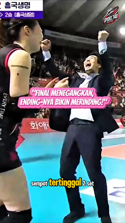 Megawati tutup laga dengan cara yang efik #megawatihangestri #volleyball #redsparks
