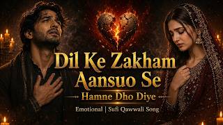 Dil Ke Zakhm Aansuon Se | Heart Touching Sad Song 💔 | Sur Melodies