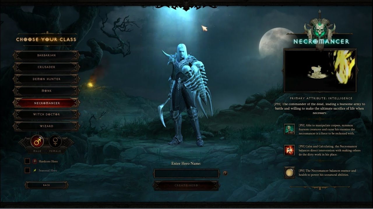 diablo 3 necromancer key