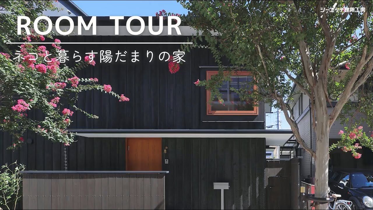 【ルームツアー】ネコと暮らす陽だまりの家｜猫｜密集地｜住宅街に建つ家｜シーエッチ建築工房