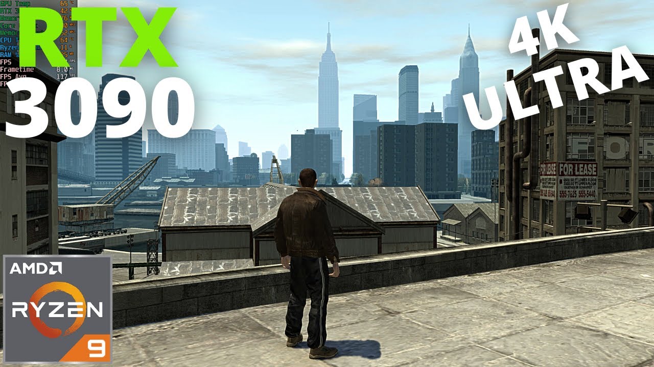 GTA 4: RTX 3090 + Ryzen 9 5950X | 4K Gameplay | Max Settings - YouTube