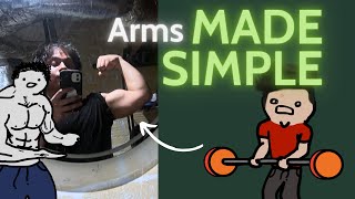 You can build MASSIVE arms! (Dont mess it up)