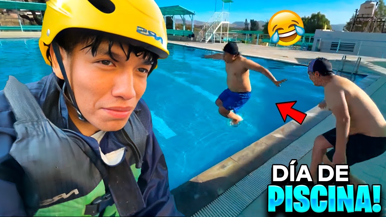 ASI ES un DIA DE PISCINA Con LA VOLCANO HOUSE 😂