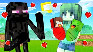 JJ and Mikey Were Adopted By MOBS FAMILY in Minecraft! - Maizen