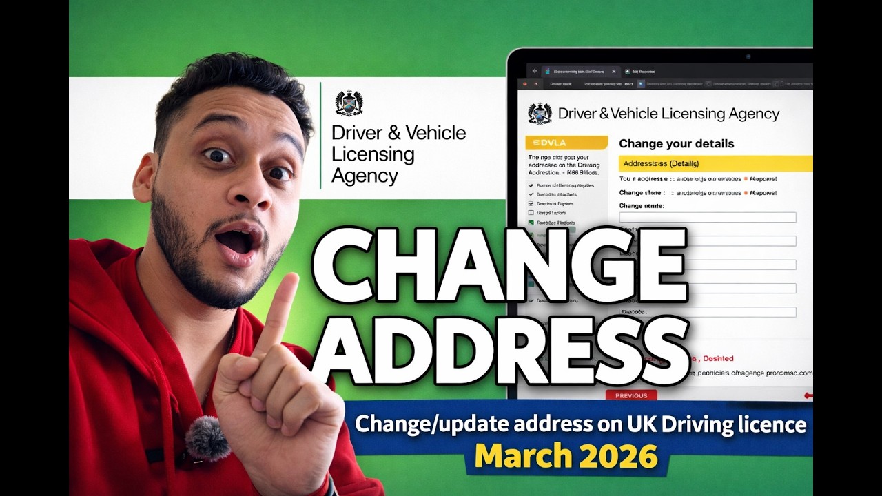 How to Change Address on UK Driving Licence (Post Method 2026) | March
