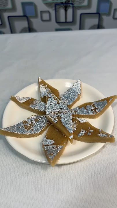 Homemade Kaju Katli 🍬 #shorts #asmr