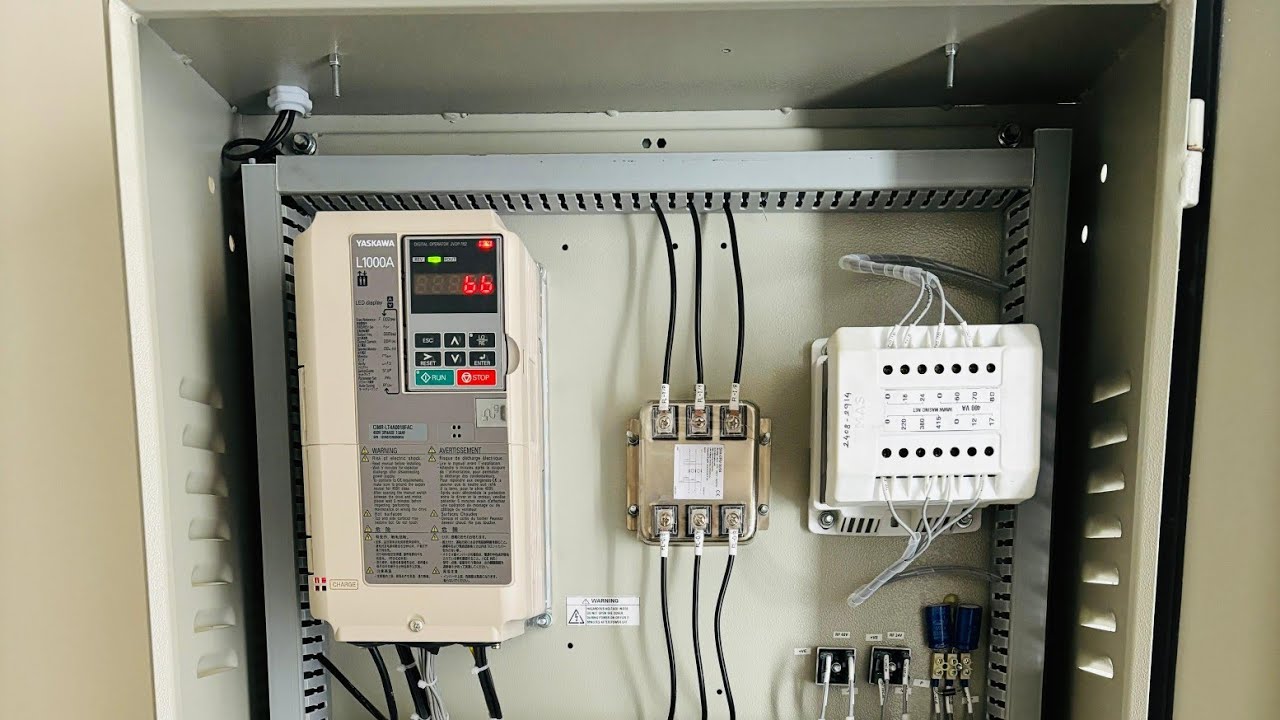 YASKAWA L1000A VFD PARAMETERS AND MANUAL FOR START-UP 