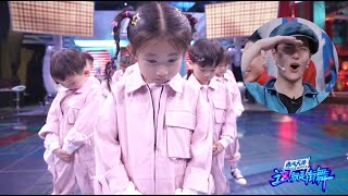 The cute kids stunned Wang Yibo with their super dancing ability when they first appeared on stage
