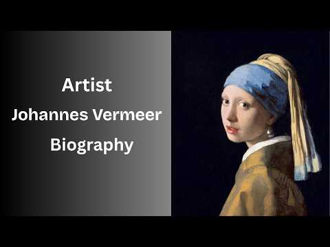 JOHANNES VERMEER Biography | Dutch Artist Facts and Images | Suitable for ALL AGES