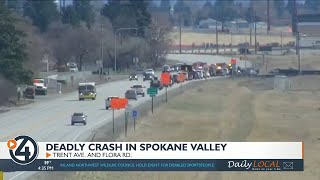 Deadly motorcycle crash at EB Trent Avenue near Flora in Spokane Valley cleared screenshot 3