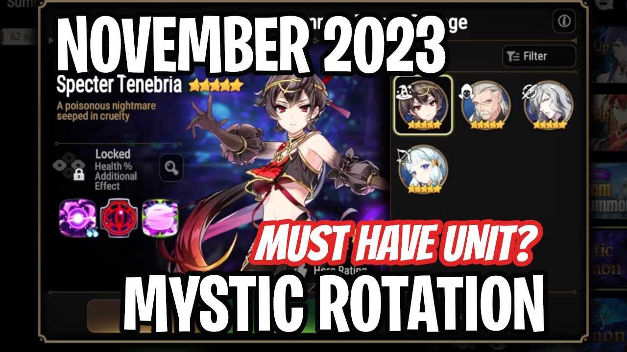 Mystic Rotation - Who to Pull? - November 2023 [Epic Seven]