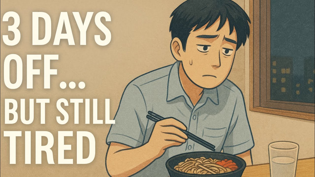 A Boring 3-Day Weekend of a Japanese Salaryman