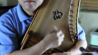Video thumbnail of "Ray Choi - Star of the County Down on Autoharp"