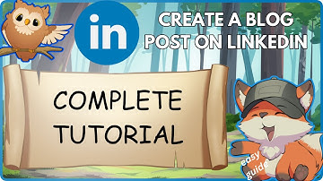 How To Create A Blog Post In LinkedIn | Guide Glimpse