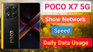 POCO x7 5G Enable daily data Usage setting | How To Show Daily Data Usage Setting In POCO x7 5G