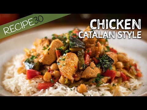 Healthy Catalan Style Chicken