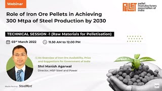 PMAI Webinar | Mr Manish Agarwal, Director, MSP Steel and Power