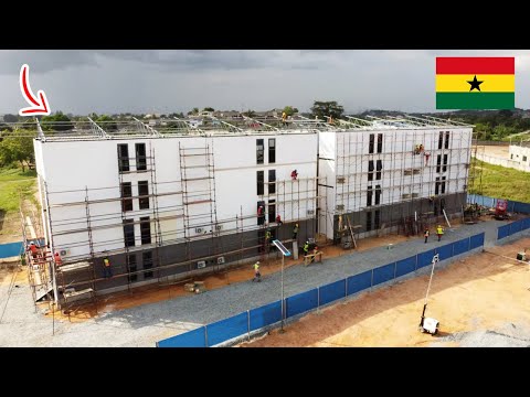 Ghana's Grand Kayayei Housing Project Is Fast Advancing