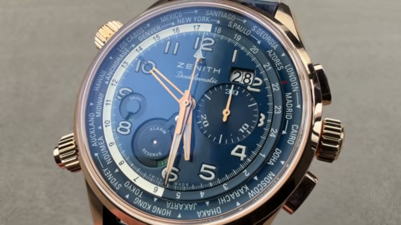 Zenith El Primero Pilot Doublematic Limited Edition 18.2403.4046