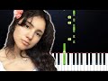 Liana flores  rises the moon piano tutorial