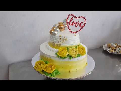 Video Trang trí bánh kem - Bánh kem dát vàng ? - youtube