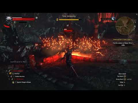 Witcher 3 - Whatsoever A Man Soweth How to solve Master Mirror's Riddle & Location of Viper Sword