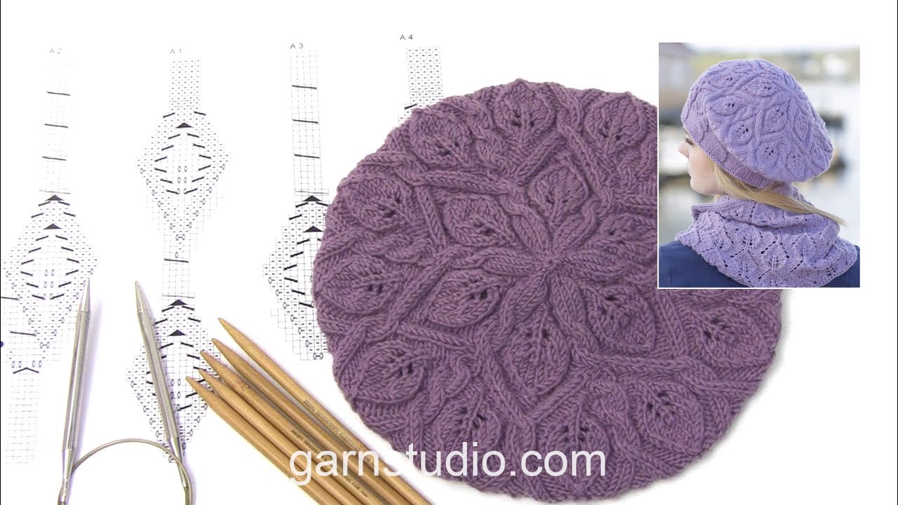 How to knit A.1, A.2 and A.3 in DROPS 165-39