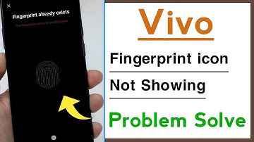 Vivo Fingerprint icon Not Showing Problem Solve | Vivo Fingerprint Animation Not Showing Fix