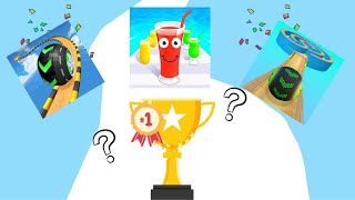 TOP 3 The Best Android, IOS Apps 2023: Going Balls, Juice Run, Rolling Ball Sky Escape??